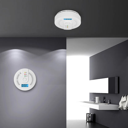 Digital Carbon Monoxide Detector – Sound Warning Battery Powered CO Gas Alarm