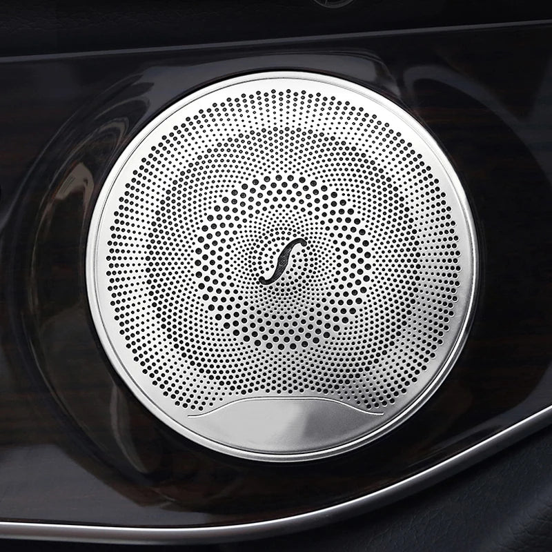 Car Audio Speaker Cover Trim for Mercedes Benz E/C/GLC Class – W213 W205 X253 Door Loudspeaker