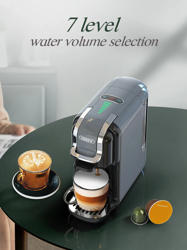 HiBREW H2B 5-in-1 Multiple Capsule Coffee Machine – 20Bar, Nespresso, Dolce Gusto & More