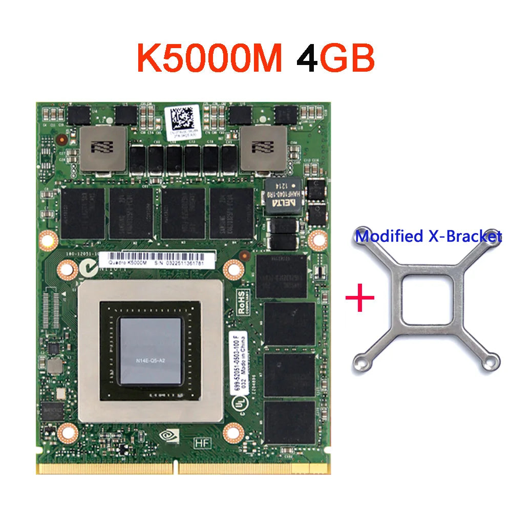AIYIGI NVIDIA Quadro Mobile GPU for iMac A1311 A1312 2010/2011 – K610M K1000M K1100M K2000M K2100M K3000M K3100M K4000M K4100M K5000M K5100M