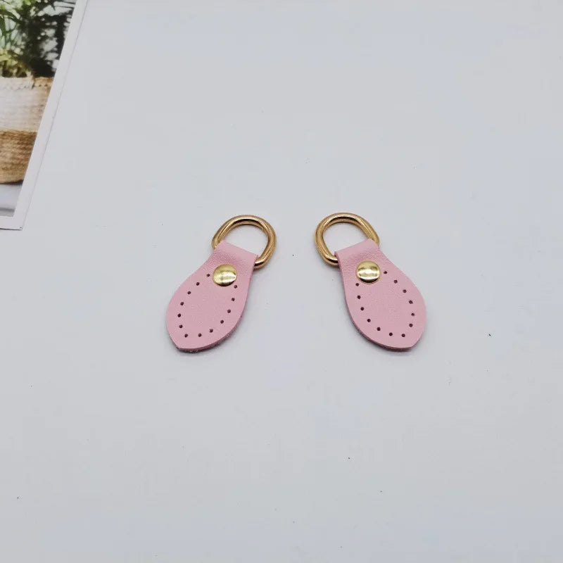 2-Pack PU Leather Bag Buckle Straps with Metal D-Ring - DIY Bag Accessories