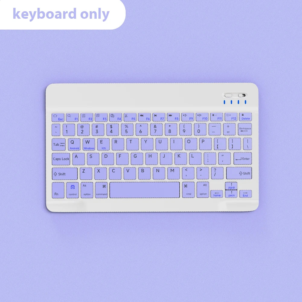 Wireless Bluetooth keyboard and mouse set by R.E.D. Shopping, compatible with iPad, tablets, Android, and Windows devices.