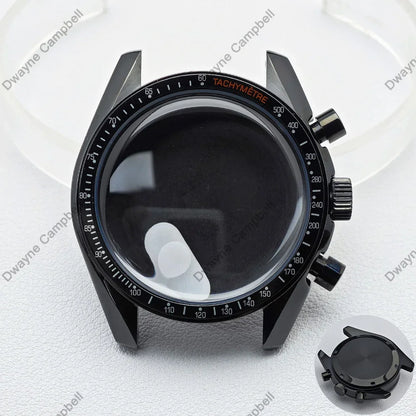 39.7mm Men's Watch Case for VK63 Movement – Metal Case with 20mm Strap Fit & Watch Box