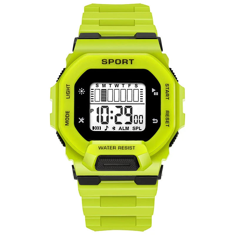 YIKAZE Men's LED Digital Sport Watch – Waterproof, Outdoor Adventure, Multifunctional