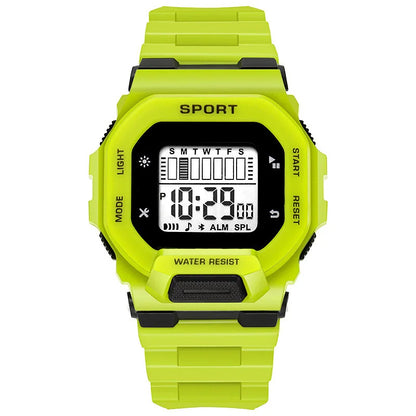YIKAZE Men's LED Digital Sport Watch – Waterproof, Outdoor Adventure, Multifunctional