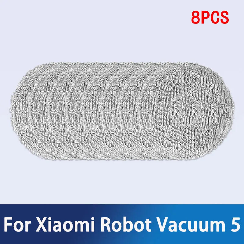 Xiaomi Robot Vacuum 5 / OV31GL Replacement Parts | Main Brush, Side Brush, HEPA Filter, Mop, Dust Bag
