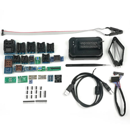 XGecu T48 (TL866-3G) Universal Programmer – 39 Adapters, 31000+ ICs, SPI/NAND/eMMC