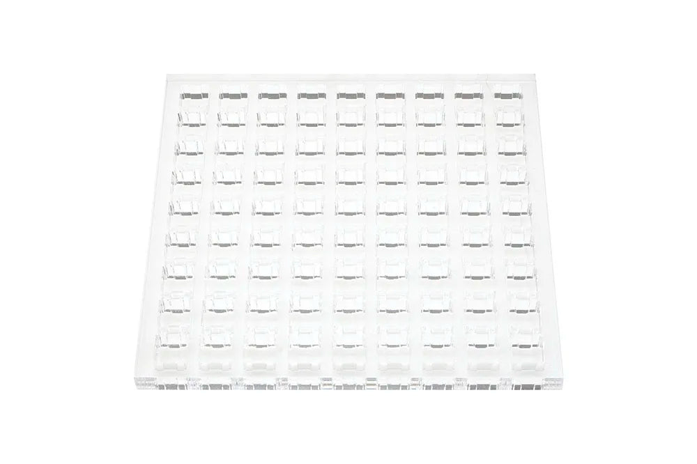 Acrylic Switch Tester 9x9 – Clear Housing, Cherry, TTC, Kailh, Outemu, HMX RGB Switches