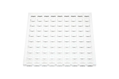 Acrylic Switch Tester 9x9 – Clear Housing, Cherry, TTC, Kailh, Outemu, HMX RGB Switches