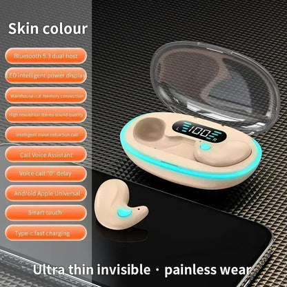 TWS Wireless Earbuds - Noise Reduction Bluetooth Earphones for Sport, Gaming & Sleep