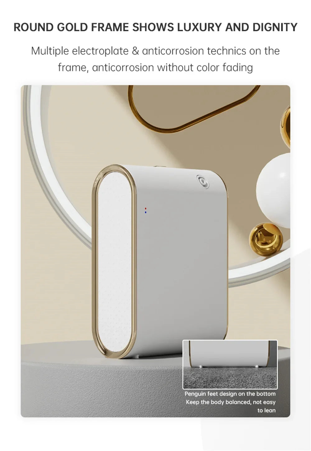 Smart Waterless Scent Diffuser – Air Freshener for Home & Hotel, Room Fragrance Machine