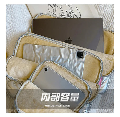 Macaron Color Laptop Sleeve – 13.3"/14"/15.6"/16", Shockproof for MacBook Air, iPad Pro, HP, Dell, Huawei