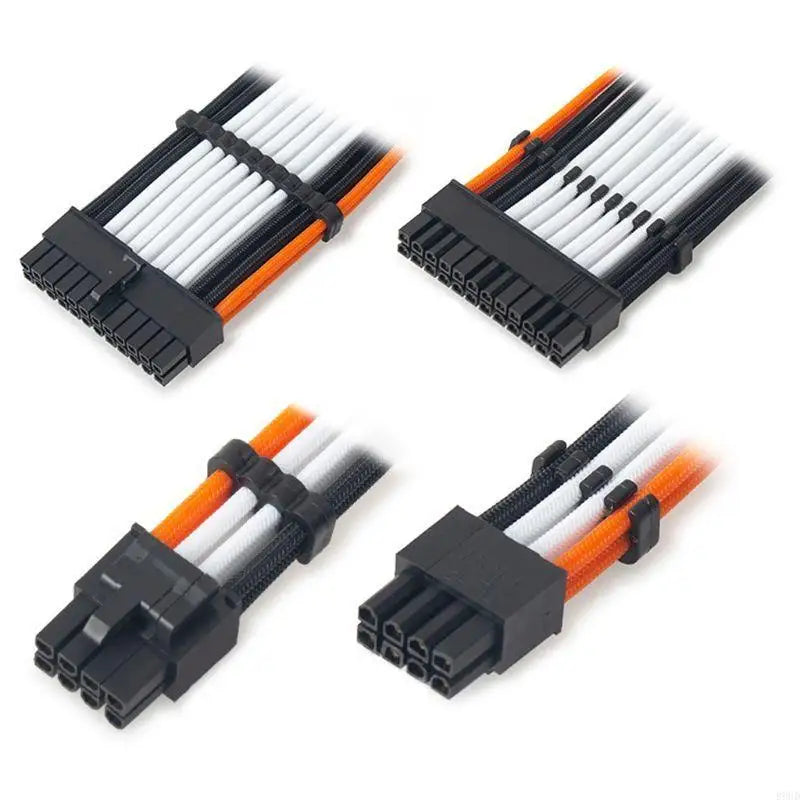 R.E.D. Shopping B9HD PP cable management tools wire combs for PSU cables, with multiple sizes for computer extension cables.