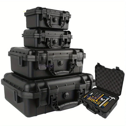 Waterproof Hard Carry Case with Pre-Cut Sponge – Tool & Equipment Organizer