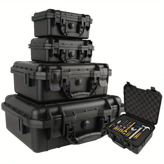 Waterproof Hard Carry Case with Pre-Cut Sponge – Tool & Equipment Organizer