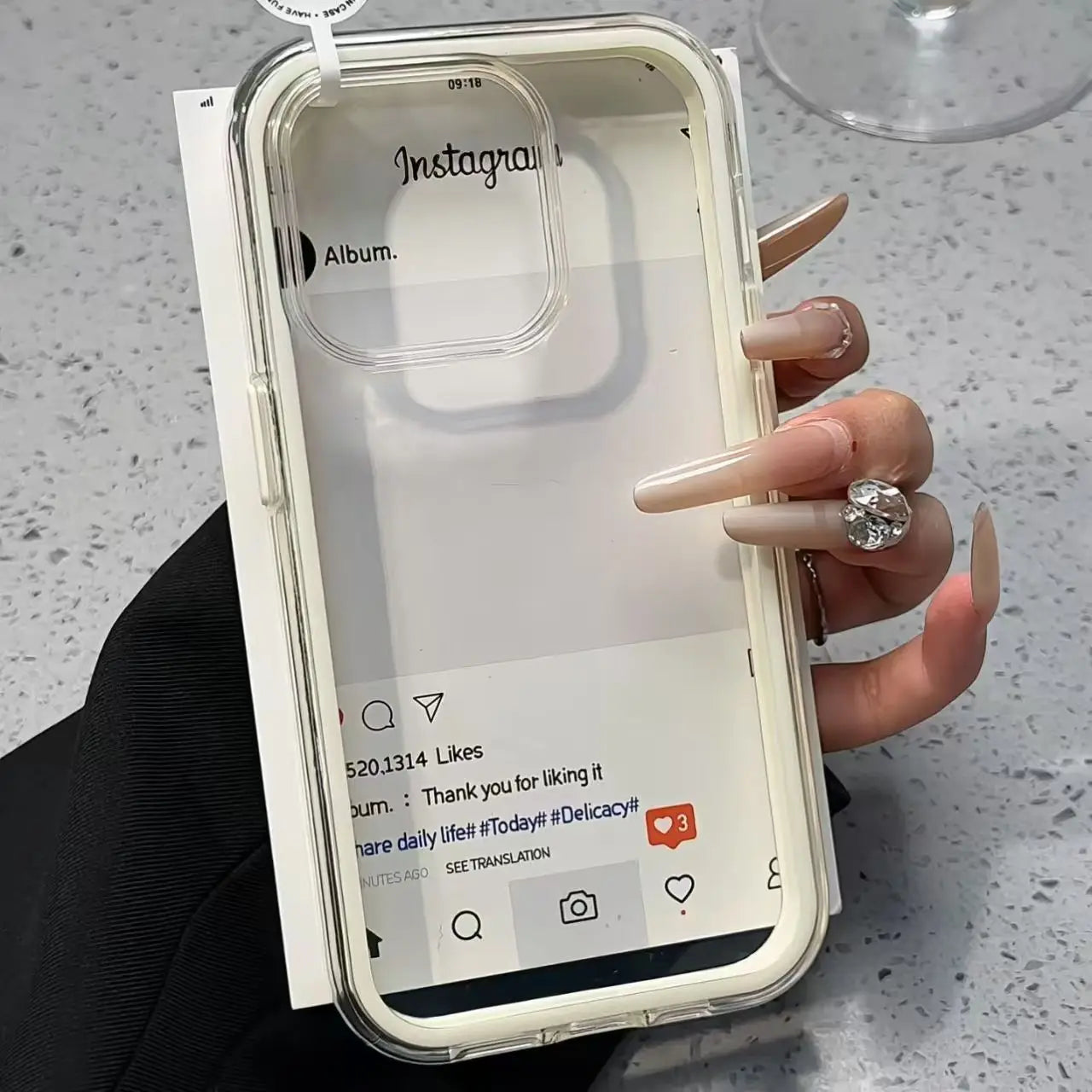 Luxury Candy Color Clear Phone Case | Shockproof Acrylic Bumper for iPhone 17/16/15/14/13/12/11 Pro Max