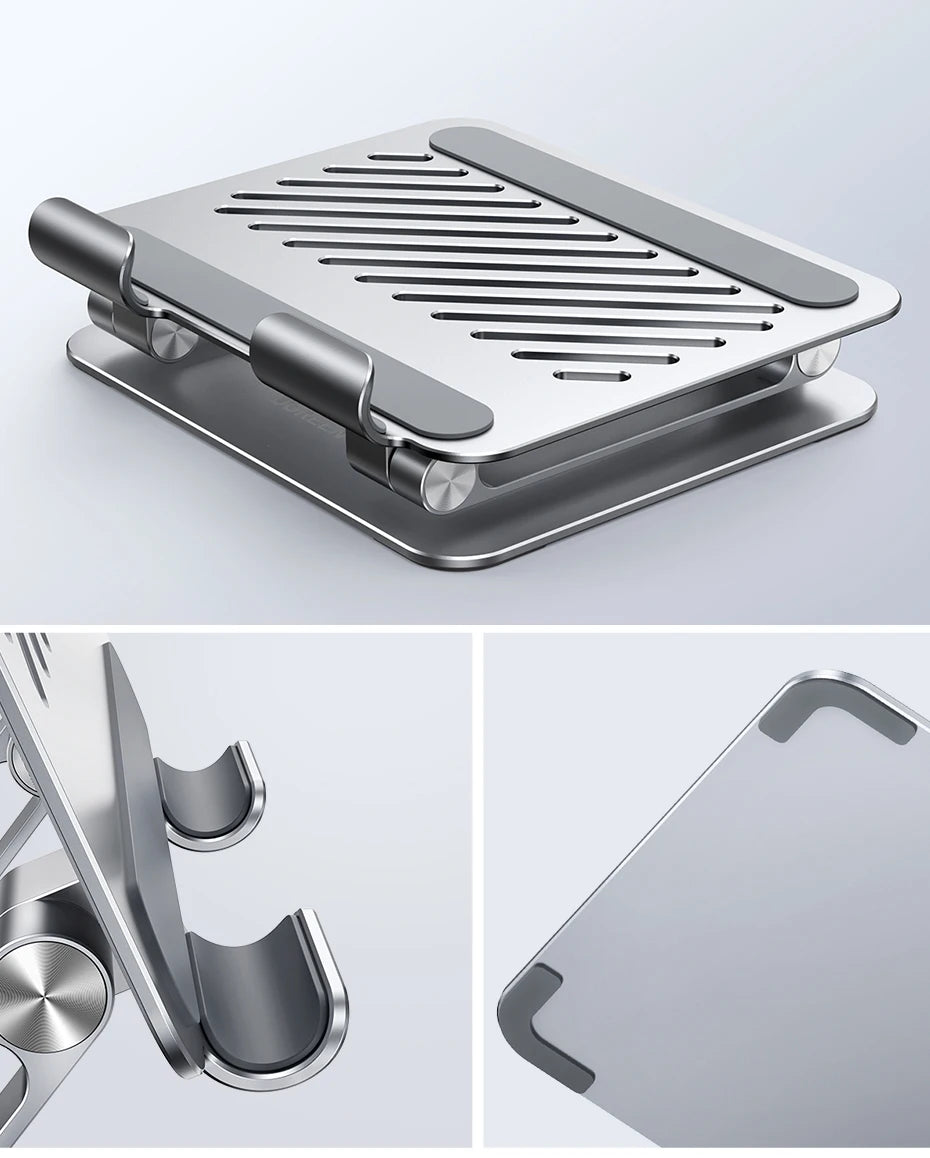 UGREEN LP134 Aluminum Tablet & Phone Stand – Adjustable Desk Holder for iPad, iPhone, Xiaomi & Laptops