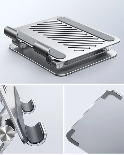 UGREEN LP134 Aluminum Tablet & Phone Stand – Adjustable Desk Holder for iPad, iPhone, Xiaomi & Laptops