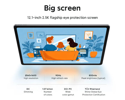 Lenovo Xiaoxin Pad 12.1 (2025) – Dimensity 6400, 90Hz, 10200mAh, 45W, 8GB+128/256GB