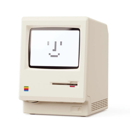 Retro Macintosh Alarm Clock – Classic Desktop Ornament with Digital Clock Design
