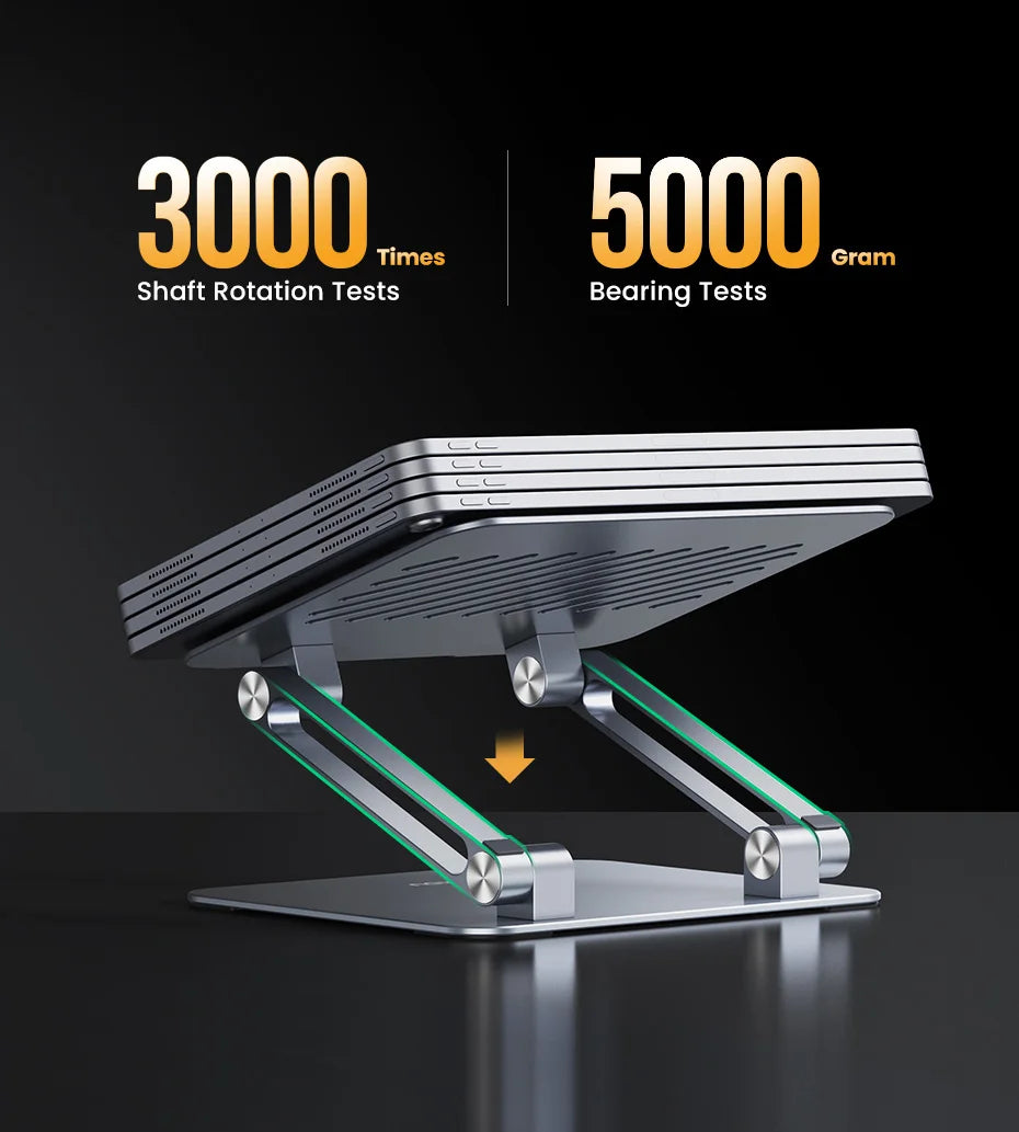 UGREEN LP134 Aluminum Tablet & Phone Stand – Adjustable Desk Holder for iPad, iPhone, Xiaomi & Laptops
