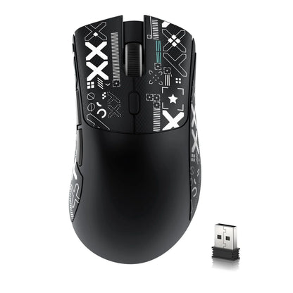 Attack Shark R1 Wireless Gaming Mouse – 18K DPI, 55g, Tri-Mode (2.4G/BT5.2/Wired), 20M Clicks
