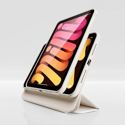 SZEGYCHX Magnetic Folio Case for iPad Mini 7 A17 Pro & Mini 6 – 8.3" Smart Folding Cover