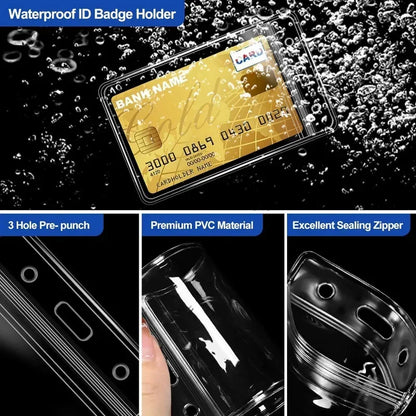 Waterproof Transparent Plastic Card Sleeve Protectors