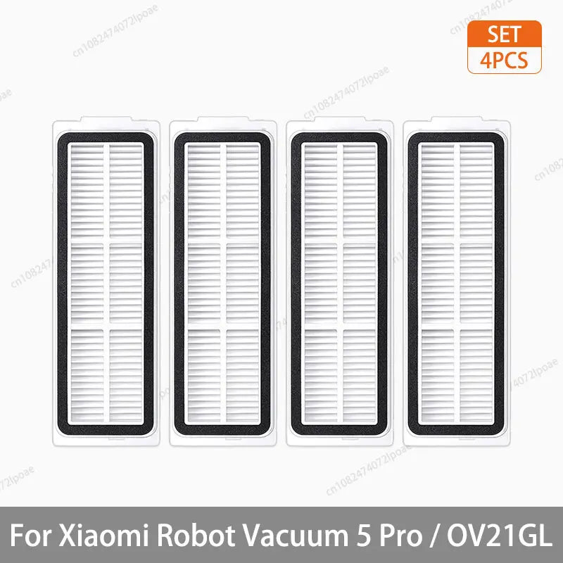 Xiaomi Robot Vacuum 5 Pro / OV21GL Spare Parts – Brush, Filter, Mop & Dust Bag