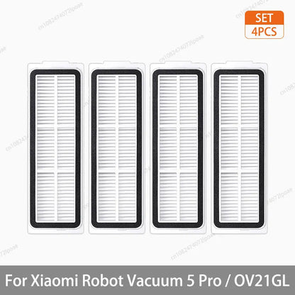 Xiaomi Robot Vacuum 5 Pro / OV21GL Spare Parts – Brush, Filter, Mop & Dust Bag
