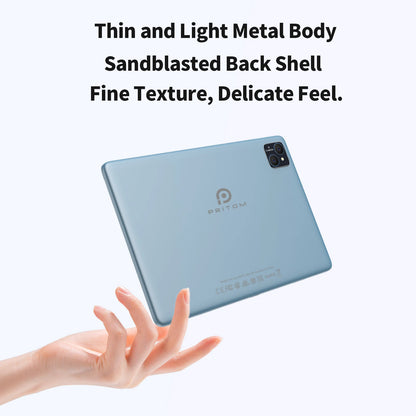 PRITOM TAB11 Tablet 10.1" – Android 15, 8GB+128GB, Octa Core, 5G WiFi, Keyboard+Mouse+Case