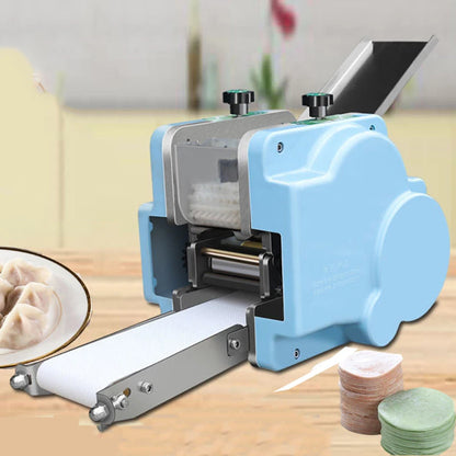 Electric Automatic Dumpling Wrapper Maker – Wonton & Dumpling Skin Press, Round & Square, Commercial