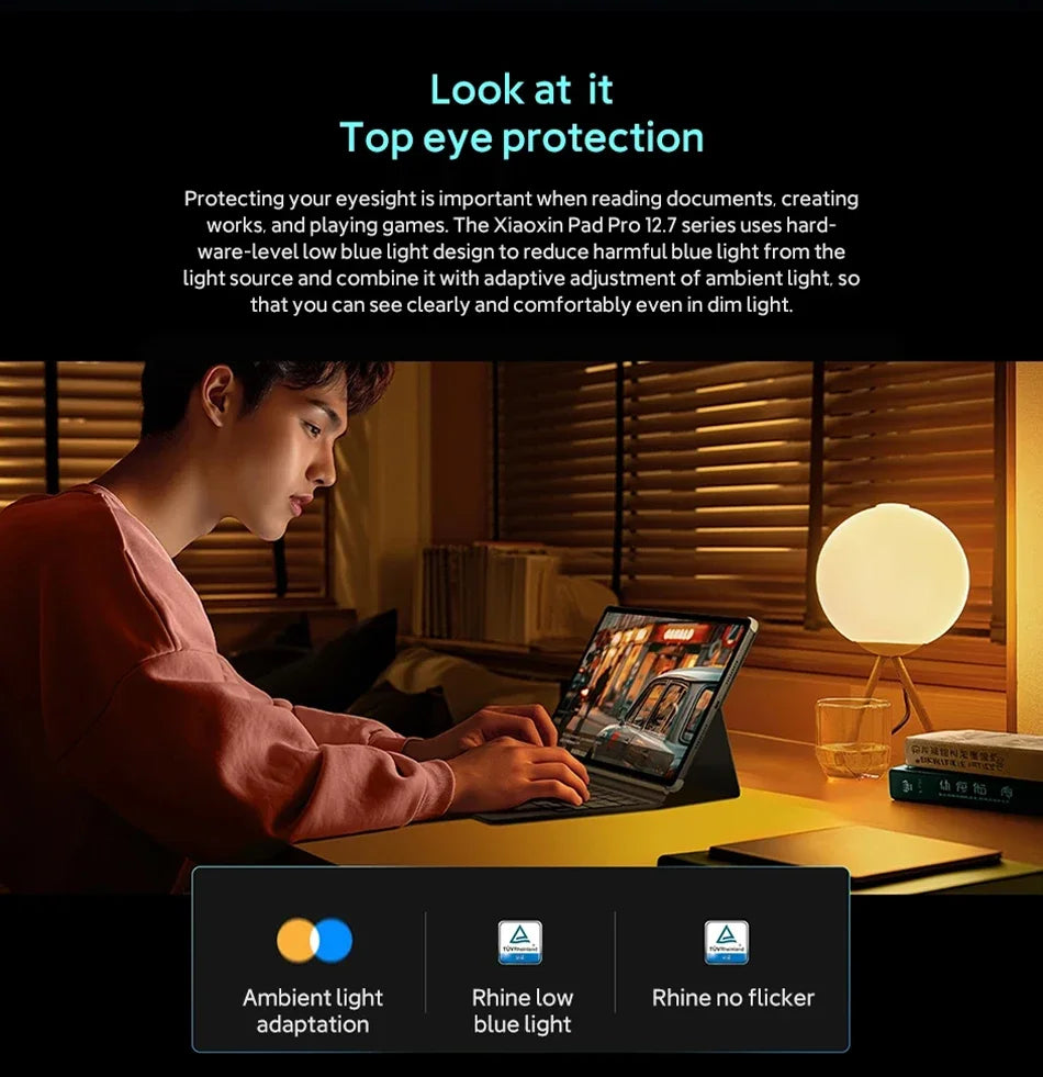 Lenovo Xiaoxin Pad Pro 2025 12.7" – Dimensity 8300, 2.9K 144Hz, 10200mAh, Global ROM