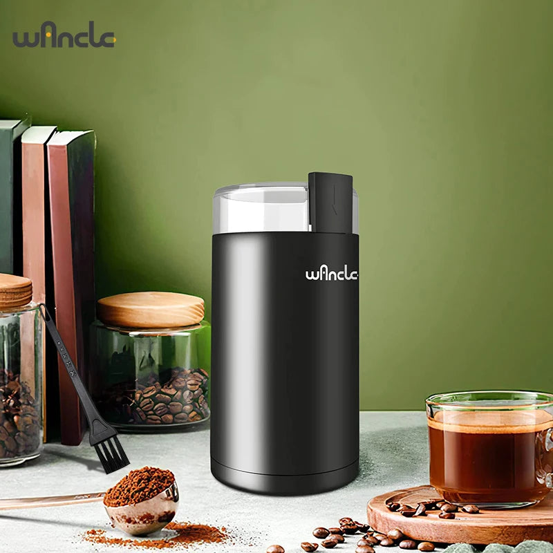 KIRAINAFLY 200W Multifunctional Coffee Bean Grinder – Blade Grinder for Home