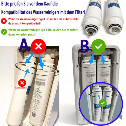 Aqua Global MINI TOUCH / FLEXIBLE TOUCH Water Purifier Filter Set