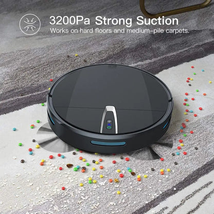 Robot Vacuum & Mop Cleaner – 3800PA Suction, APP & Voice Control | V32S / V3S | EU/US/UK