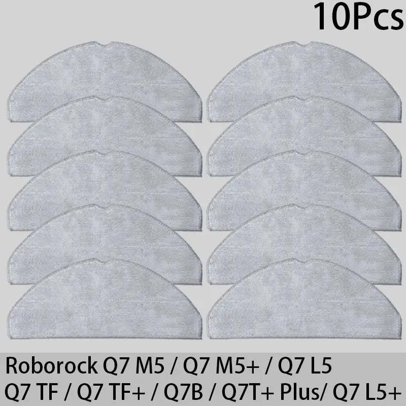 Roborock Q7 M5 / Q7 L5 / Q7 TF / Q7B / Q7T+ Replacement Parts | Main Brush, Filter, Mop, Dust Bag