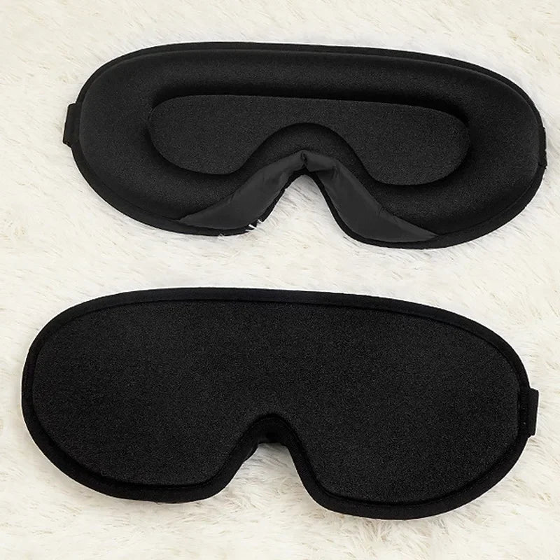 3D Eye Mask Bluetooth 5.0 Sleep Headphones – Built-in HD Speaker for Travel & Sleep
