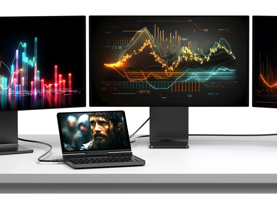 GPD Pocket 4 8.8" 2-in-1 Handheld Laptop | AMD AI 9 HX 370 / Ryzen 7 8840U | 64GB DDR5 | 2.5K 144Hz | Win 11