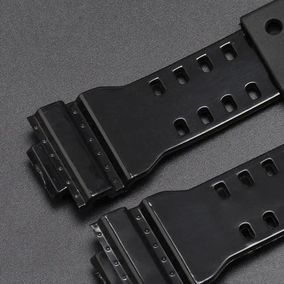 Silicone Replacement Watch Strap for Casio G-Shock GA-100/110/200/400/700 – 16mm Resin Band