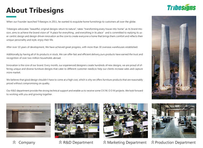 Tribesigns 70.8" Executive Office Desk | Large Computer Workstation