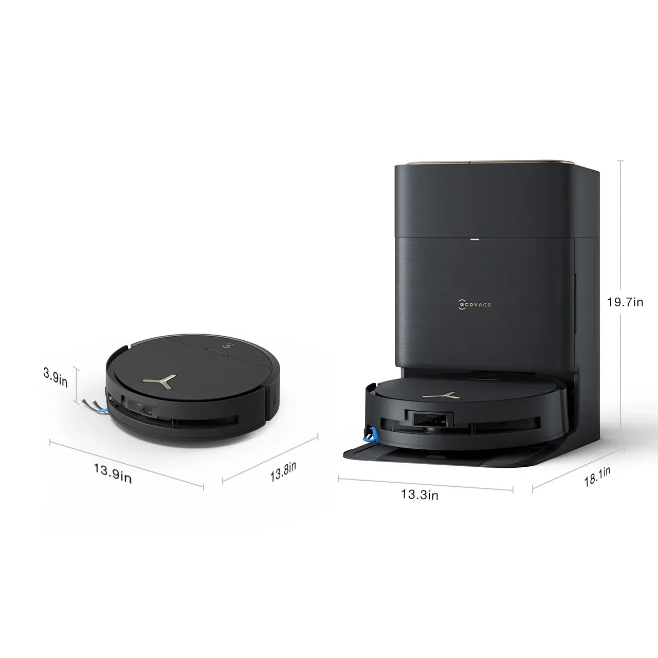 Ecovacs Deebot X9 Robot Vacuum Cleaner – 16,600PA Suction | CN Version | EU/US/UK/AU