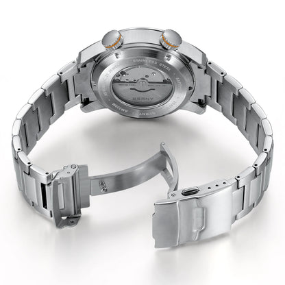 BERNY Automatic Dive Watch – Sapphire Crystal, 200M Water Resistant, NH35 Movement