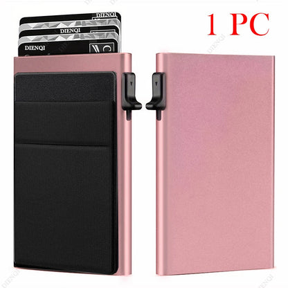 RFID Blocking Slim Metal Card Holder Wallet