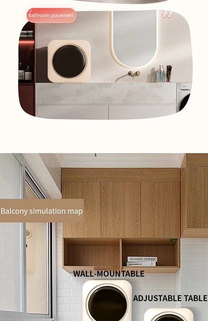 Mini Drum Underwear Washing Machine – Wash & Dry Integrated
