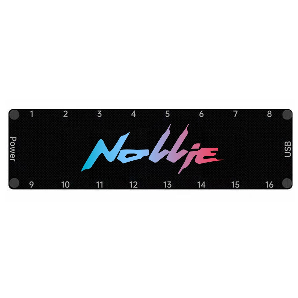 Nollie 8-Way ARGB Splitter HUB – 5V 3-Pin, SignalRGB & OpenRGB Compatible
