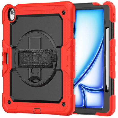 WeFor Heavy Duty iPad Case – Screen Protector, Shoulder Strap & Pencil Holder for iPad 11 A16, Air 11 & Air 13 M3 (2025)