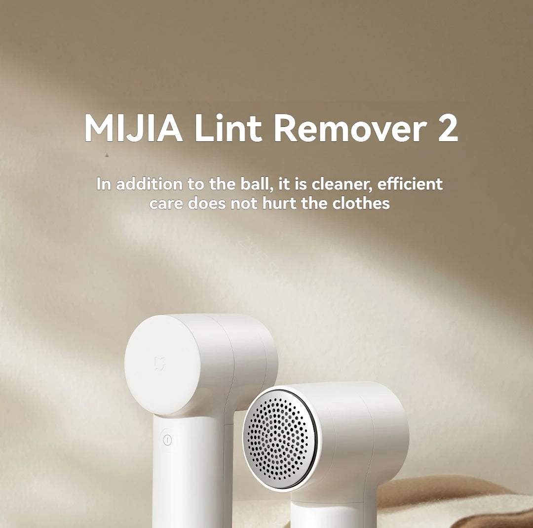 Xiaomi Mijia Lint Remover 2 – Portable Electric Clothes Shaver, 180-Min Battery, USB-C