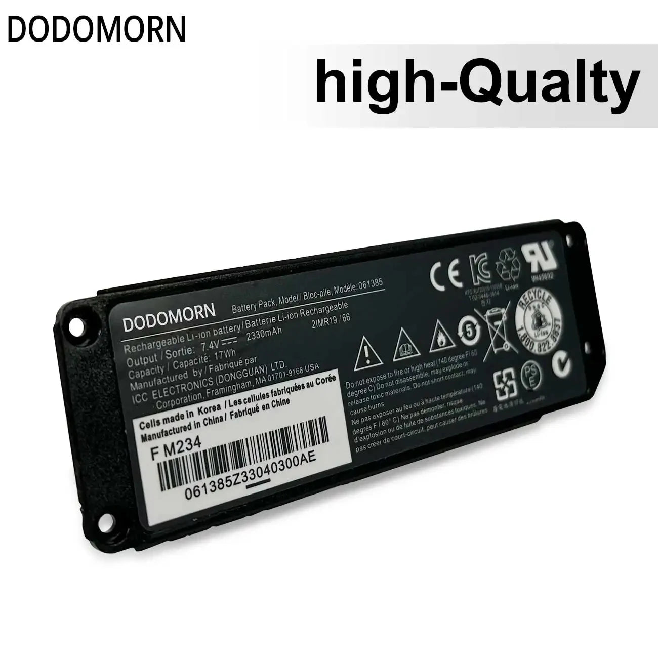 BOSE SoundLink Mini Replacement Battery 7.4V 2330mAh