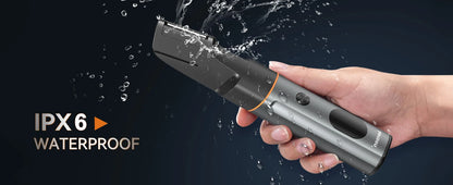 Kensen 3-in-1 Body Hair Trimmer Kit – Pubic Hair Shaver, Nose & Beard Trimmer, IPX6 Waterproof Electric Shaver